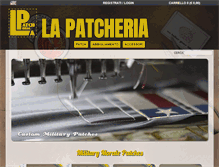 Tablet Screenshot of lapatcheria.com